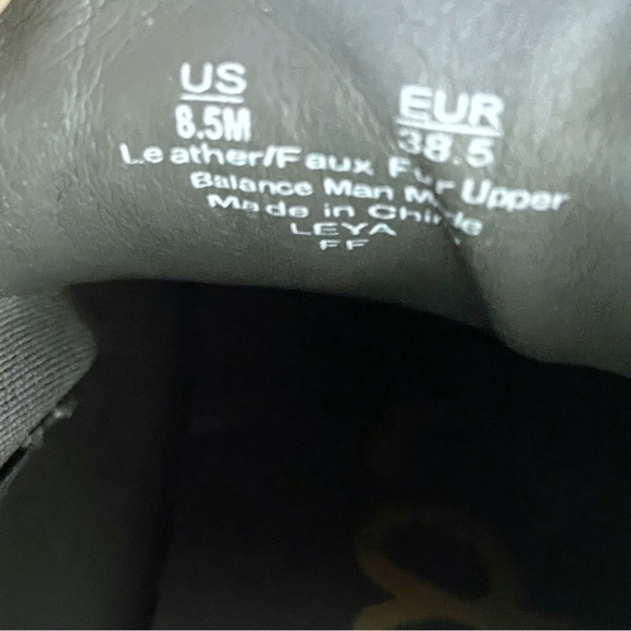 Sam Edelman Slip-on Faux Fur Pompom Gray Suede Sneakers, Women 8.5 - Picture 5 of 5